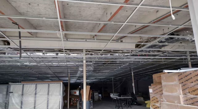Commercial Ceiling Framework