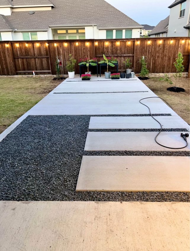 Modern Concrete Pathway Design