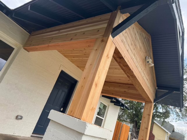 Wooden Patio Cover Construction