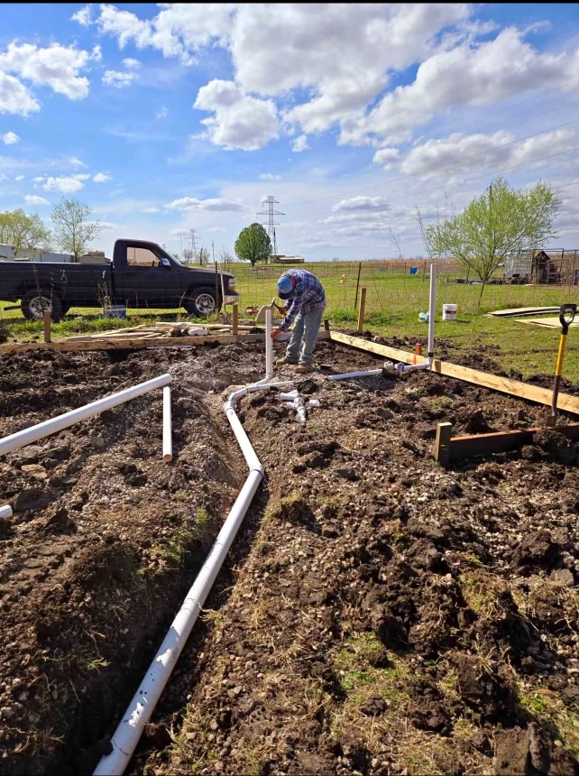 Outdoor Plumbing Installation